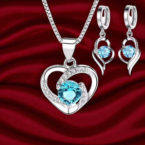 Timeless 2-Piece Heart Set in S925 Silver
